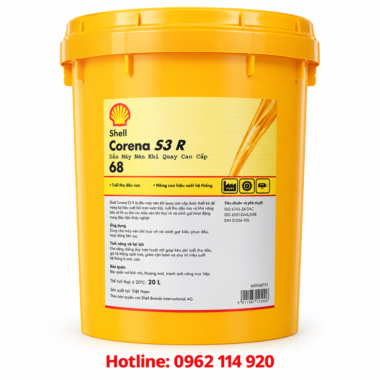 Shell Corena S3 R 68