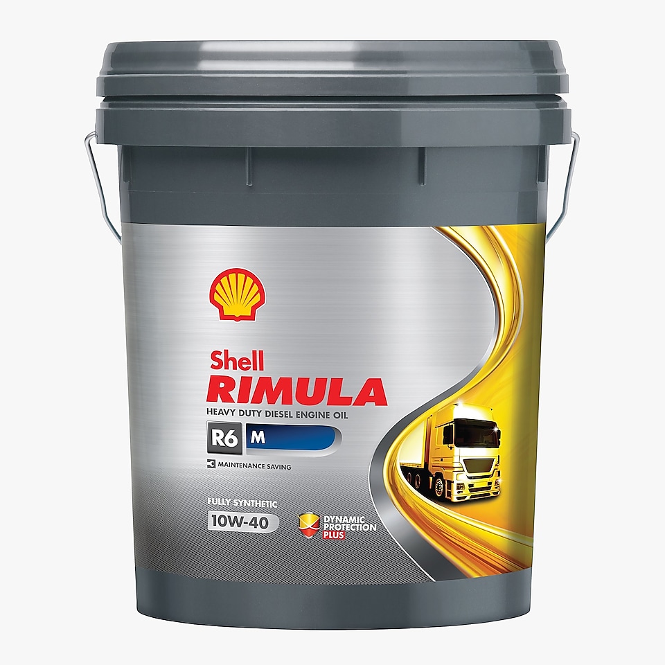 Dầu động cơ Shell Rimula R6 MS 10W-40