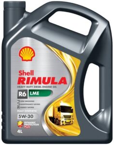 Shell Rimula R6 LME 5W-30 – Dầu Diesel Tổng Hợp Low SAPS