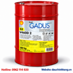 Shell Gadus S3 V460D 2 – Mỡ MoS₂ chịu tải cực nặng, chống sốc tải