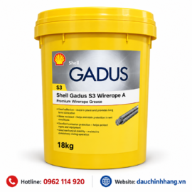 Shell Gadus S3 Wirerope A – Mỡ cáp thép chống nước biển