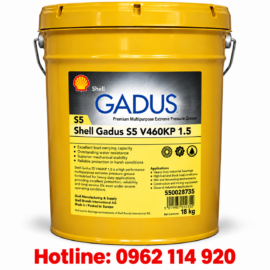 Shell Gadus S5 V460KP 1.5 – Mỡ Vòng Bi Tuabin Gió Cao Cấp
