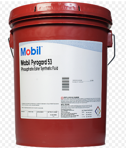 Mobil Pyrogard™ 53 – Dầu thủy lực chống cháy gốc Phosphate Ester