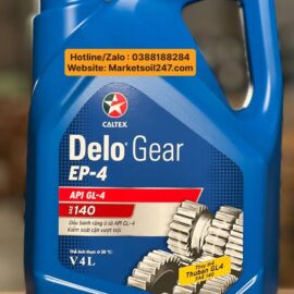 Delo Gear EP-4 SAE 140 – Dầu Bánh Răng EP Chính Hãng