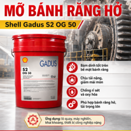 Top những mỡ bánh răng hở tốt nhất hiện nay