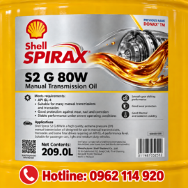 Shell Spirax S2 G 80W